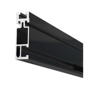 Unirac 310168D Solar Mount Rail 168-Inch x 3/4-Inch x 2-1/2-Inch Black