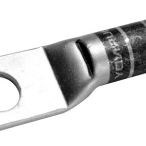 Burndy YAZ4C-TC14 Electro Tin Plated Copper 1-Hole Type YAZ Uninsulated Compression Lug 4-AWG 1/4-Inch Hylug