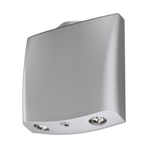 Cooper Lighting SELW25 Universal J-Box/Wall Mount LED Emergency Light 1.4-Watt 120/277-Volt AC Silver Sure-Lites