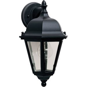 Maxim Lighting 1000BK Dimmable 1-Light Wall Lantern 100-Watt 120-Volt Black Westlake