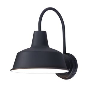 Maxim Lighting 35016BK 1-Light Incandescent Outdoor Wall Sconce 60-Watt 120-Volt Black Pier M