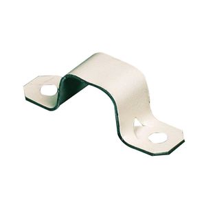 Wiremold 704WH Mounting Strap Fitting Steel White For Use With 700 Series Single-Channel Steel Surface Raceway