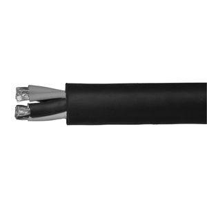 Omni Cable B10204 Stranded Bare Copper Flexible SOOW Portable Cord 2/4 Black