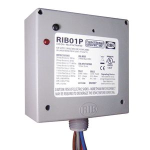 Functional Device 01-P Enclosed Power Control Relay 20-Amp DPDT RIB