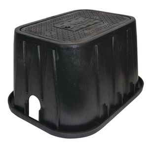 Applied Engineering Products 10151G2G-W/B Standard Valve Box With Electrical Cover 12-Inch