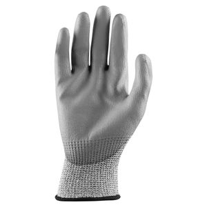 Lift Safety GSP-19YM Smooth Latex Glove Medium Polyurethane Gray/Black StarYarn