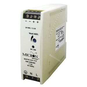 Micron Transformers MDP50-24A-1CS AC-DC Power Supply 85 - 264-Volt AC Input 24-Volt DC Output 2.08-Amp Output 50-Watt