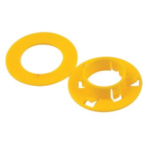 B-Line BM2 Round Snap-In Universal Grommet Plastic Yellow For Metal Studs and Insulation