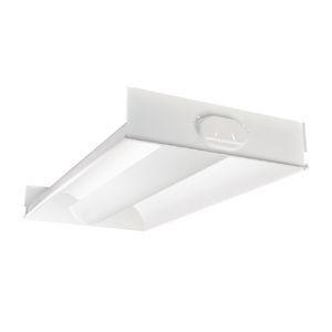 Cooper Lighting 24RDI-40-UNV-L835-CD1-U Ovation Series Standard LED Troffer 39.6-Watt 120 - 277 Volt 80 CRI 3500K 4097-Lumens White Enamel Metalux