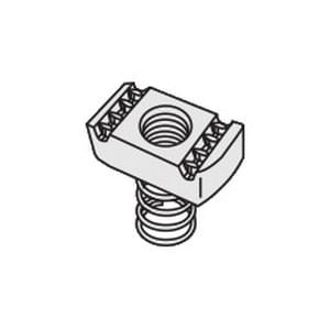 Gregory GN823 Electrogalvanized Carbon Steel Regular Channel Spring Nut 1/2-Inch G-Strut