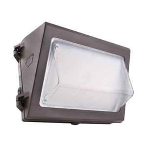 Keystone KT-WPLED80-M1-8CSB-VDIM Wall Mount Medium Selectable LED Wall Pack 80-Watt 120 - 277-Volt Bronze XFiT