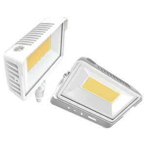 Keystone KT-FLED60-R1A-UNV-8CSB-VDIM-W General-Purpose Non-Cut Off Wide Distribution LED Compact Flood Light 60-Watt 120 - 277-Volt White XFiT