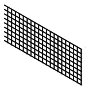 SnapnRack 232-03998 Series 100 Array Edge Screen 4-Inch x 100-ft Black Clips Not Included