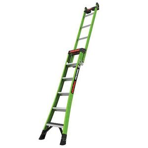 Little Giant Ladder Systems 13906-071 Fiberglass Multi-Purpose Type IAA Special-Duty 3-In-1 All Access Combination Ladder 6-ft King Kombo 2.0