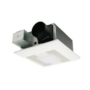 Panasonic FV-0511VFL1 Bathroom Exhaust Fan With Dimmable LED And Night Light 0.28-Amp 120-Volt WhisperFit