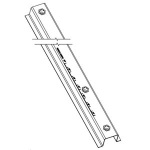 Unirac 360030 South Rail Assembly 2-ft 2-Inch Length x 2-1/4-Inch Width x 1-1/4-Inch Height GridFlex