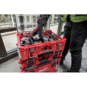 Milwaukee Tool 48-22-8432 Impact-Resistant Polymer Deep Organizer 7-Inch x 15.2-Inch x 19.7-Inch Packout