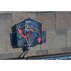 EZ Solar JB-1.XL Large Rooftop PV Junction Box 12-Inch x 3.23-Inch x 12.01-Inch Plastic