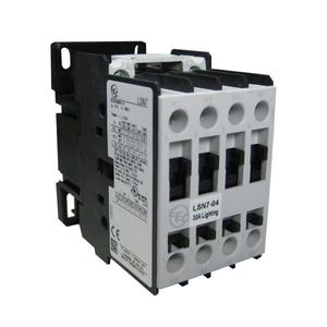 E.E. Controls LSN7-04-A Lighting Contactor 600-Volt AC 30-Amp Surface/DIN Rail Mount