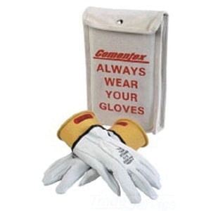 Cementex IGK00-11-10B 10 Class 00 Low Voltage Insulated Gloves Kit Rubber