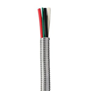 MC-AL-350-4--#1/0-GRND Aluminum Conductor Aluminum Armored MC Armored Cable With Grounding 350/4-1/0-4