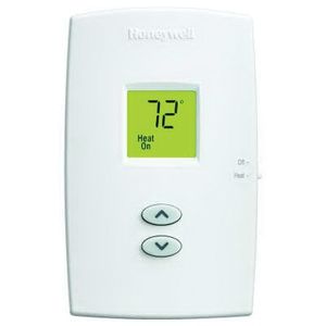 Honeywell TH1100DV1000 Digital Non-Programmable Thermostat 40 to 90 deg F 20 - 30-Volt AC or 750-Milli-Volt White