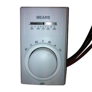 Chatham Brass M-602W-WT Thermostat With Thermometer White