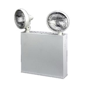 Encore Lighting 6EB272NY Universal J-Box Mount 6EB Series 2-Head Emergency Light 12-Watt 120 - 277-Volt AC White