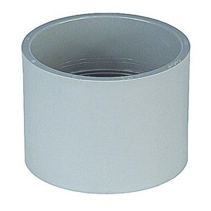 Thomas & Betts E940E Schedule-40/80 Gray PVC Socket End Standard Coupling 3/4-Inch Carlon