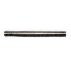 Power Strut PS14638X12SS304 Plain 304 Stainless Steel Straight Full Threaded Rod 3/8-Inch x 12-ft