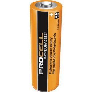 Duracell PC1500BKD09 Size AA Non-Rechargeable Battery 2450-Milli Amp-Hour 1.5-Volt Alkaline-Manganese Dioxide Procell