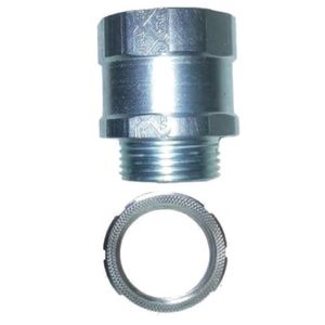 AMFI FLX75B Electroplated Zinc Alloy Steel Insulated Flex Connector3/4-Inch Spec-Flex