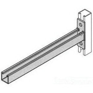 Versabar VB-1120-FP Electrogalvanized Steel Flat Plate Base Channel Bracket