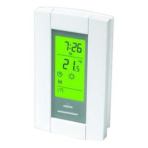 Honeywell TH115-A-240D-B/U Line Voltage 7-Day Programmable Thermostat 40 to 86 deg F 240-Volt AC White