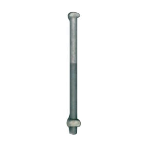 M&W Electric MW5812 Hot Dipped Galvanized Machine Bolt With Nut 5/8-Inch x 12-Inch