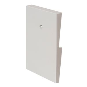 Arlington MB5741 Plastic Surface Mount Non-Metallic Small Mounting Block 5-Inch x 7-Inch White