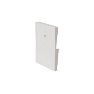 Arlington MB5751 White Plastic Surface Slide Mounting Block 5/8-Inch Lap