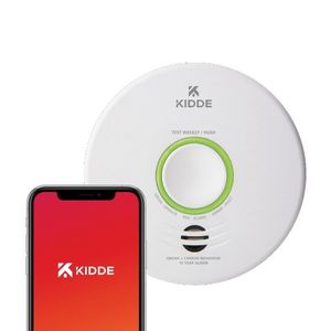 Kidde 21031042 Smoke + Carbon Monoxide Alarm 120-Volt AC 3-Volt Lithium Battery