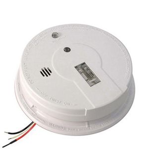 Kidde 21006379 AC/DC Hardwired Interconnect Smoke Alarm With Safety Light 9-Volt Battery Backup 120-Volt AC Totaline Firex