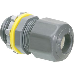 Arlington LPCG503 Straight Low Profile Strain Relief Non-Metallic Cord Connector 1/2-Inch 0.1 - 0.3-Inch