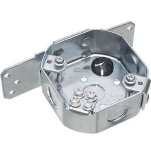 Arlington FBS415S Steel Ceiling Fan/Fixture Mounting Box 1.5-Inch 14.6-Cubic-Inch