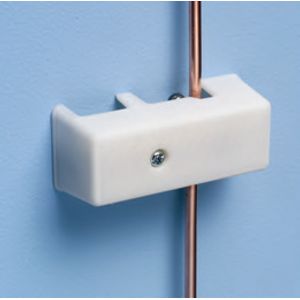 Arlington GB5 Zinc Bridge Intersystem Grounding Bridge 6-2-AWG Copper/Aluminum Ground (4) 14-4-AWG Copper/Aluminum Bonding