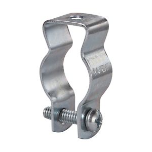 Crouse-Hinds 1BX Steel Conduit Hanger With Extruded Hole And Bolt 3/4-Inch Rigid And EMT