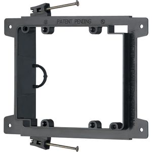 Arlington LVN2 Plastic 2-Gang Low Voltage Mounting Bracket 4.170-Inch x 5.492-Inch x 1.50-Inch