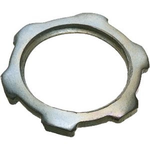 Arlington 408 Plated Steel Threaded Conduit Locknut 3-Inch