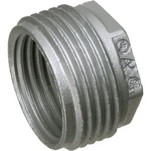 Arlington 524 Die Cast Zinc Hex Head Reducing Bushing 1-Inch x 3/4-Inch