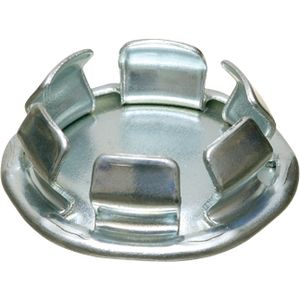 Arlington 904 Plated Steel Snap-In Knockout Blank 1-1/2-Inch