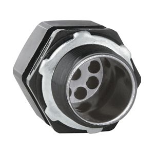 Crouse-Hinds NCGS39 Nylon 6/6 With TPE/Buna N Sealing Glands 9-Hole Solar Non-Metallic Cord Grip 1-Inch 12-AWG 10-AWG