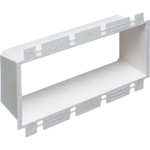 Arlington BE4 Plastic 4-Gang Box Extender 7.749-Inch x 4.188-Inch x 1.813-Inch