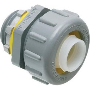 Arlington NMLT50 UV Rated Plastic Non-Metallic Liquidtight Straight Connector 1/2-Inch